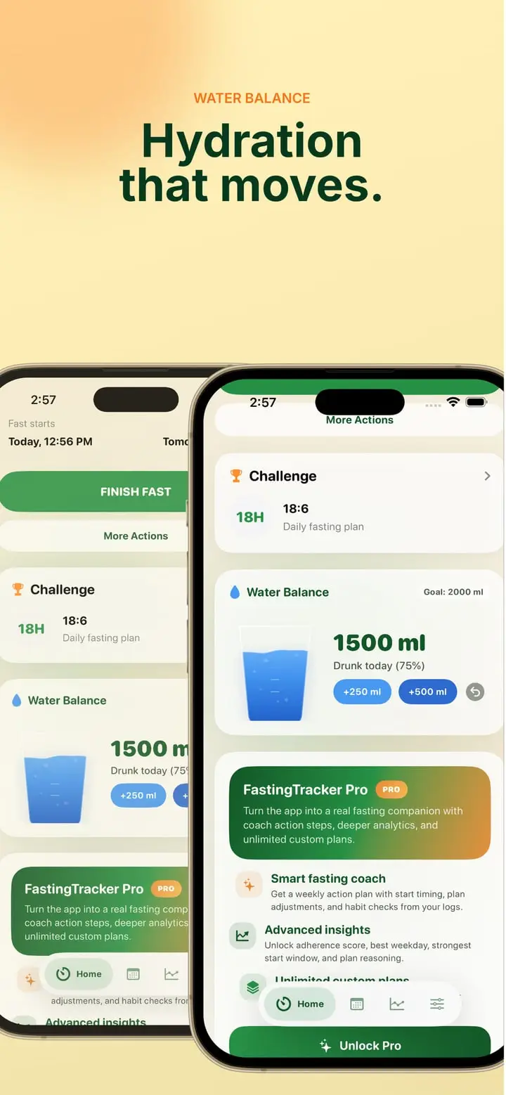 Fasting Tracker — Экран 2