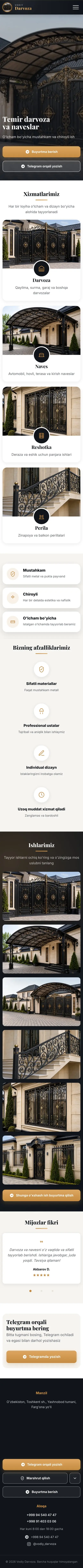 Vodiy Darvoza — Экран 2